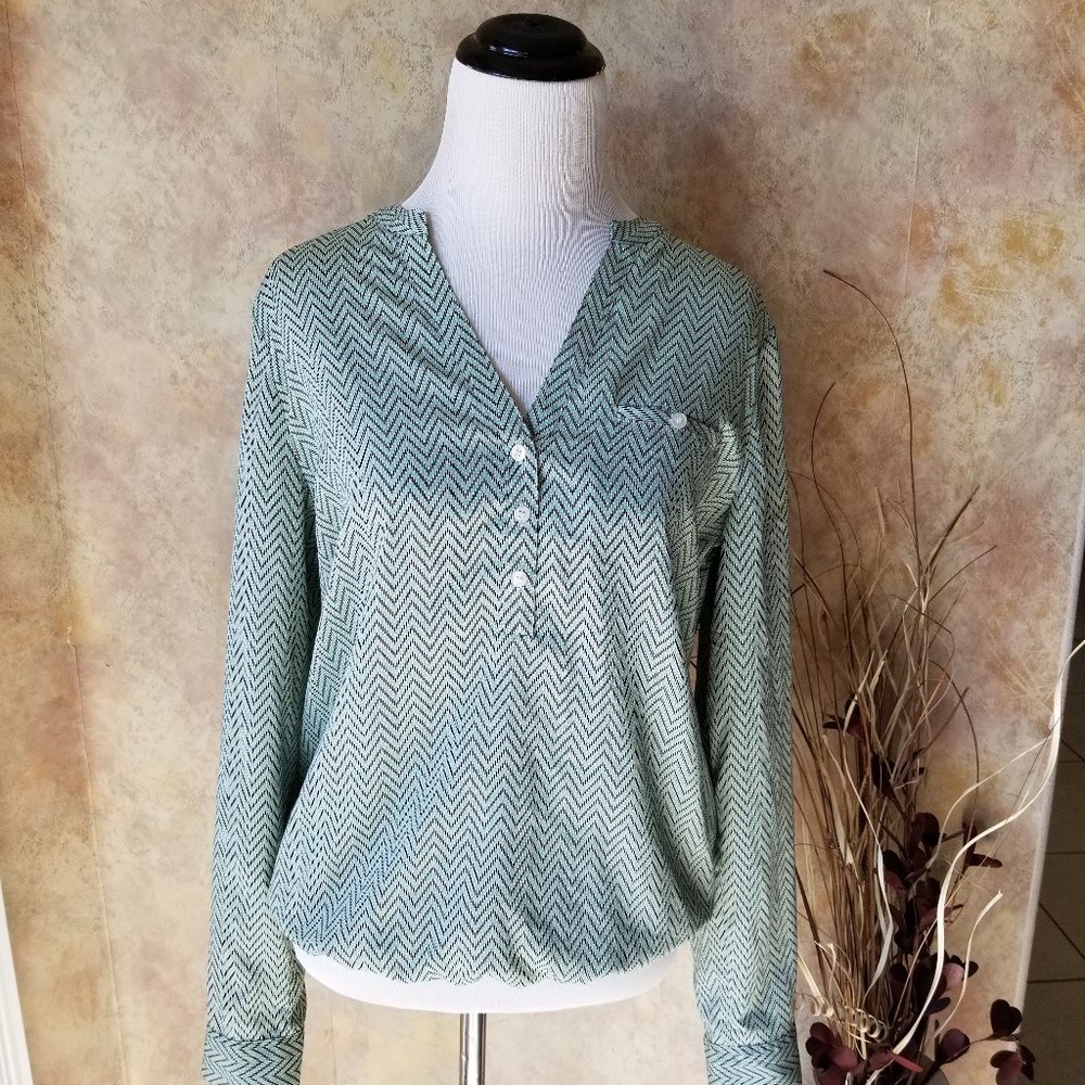 3 for $15 The Limited Green Blouse